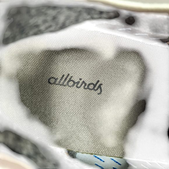 Allbirds Women 10.5 Tree Dasher Running Shoe Light Blue White Lace Up Washable - Picture 10 of 12